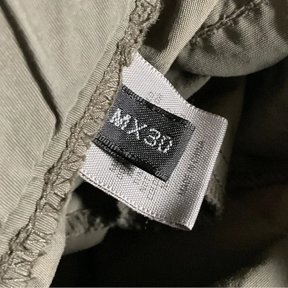 REI Mens Convertible Cargo Hiking Pants Sz M Zip Off Green Hiking Travel - Picture 11 of 11